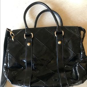 Patent Leather Armani Bag